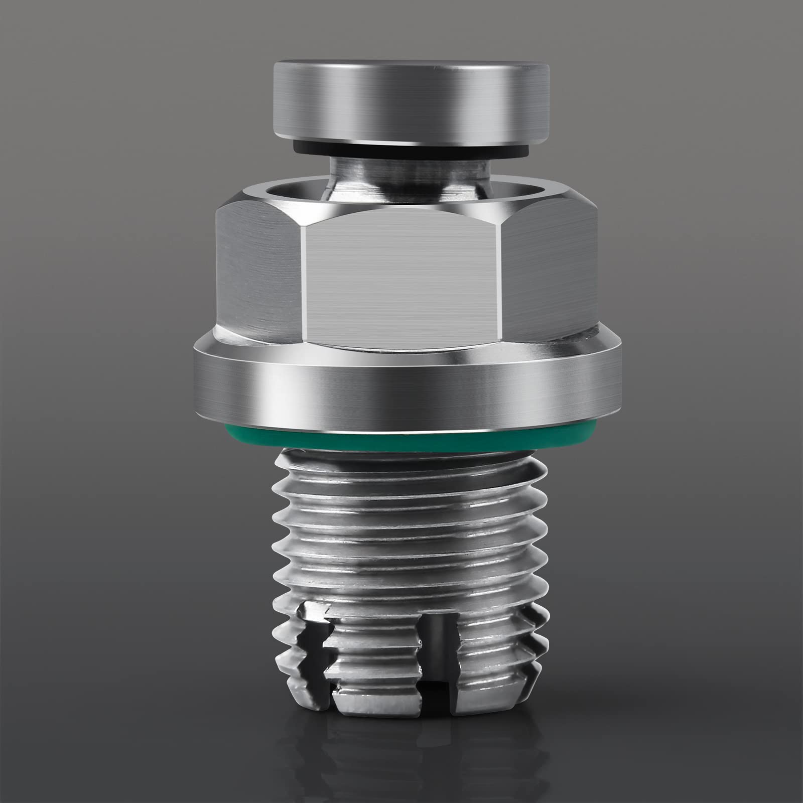 DEEFILL installed in oil pan demonstrating reliable seal and ease of use