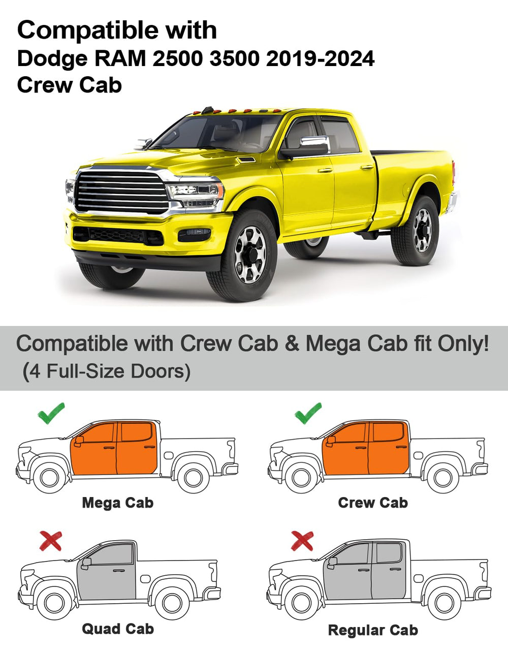 Deejecsun visors on truck in rain improving ventilation and comfort