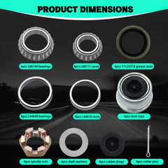DEEPDREAM double-lip grease seal detail protecting lubrication