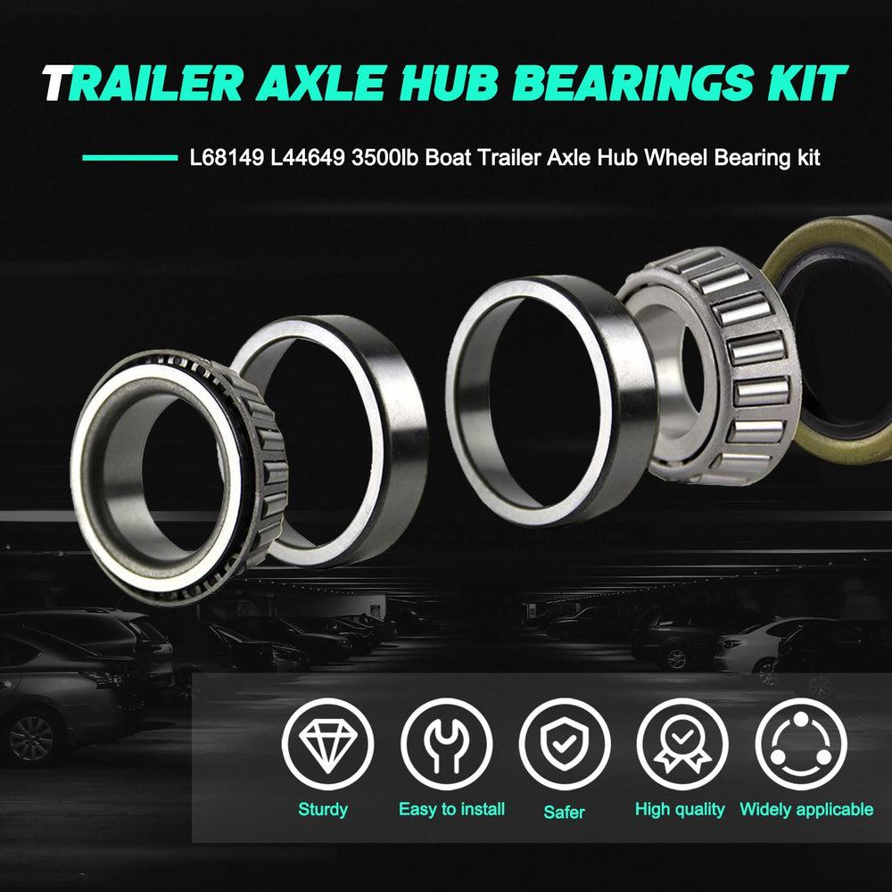 DEEPDREAM spindle nut, washer and cotter pin kit ensuring secure assembly