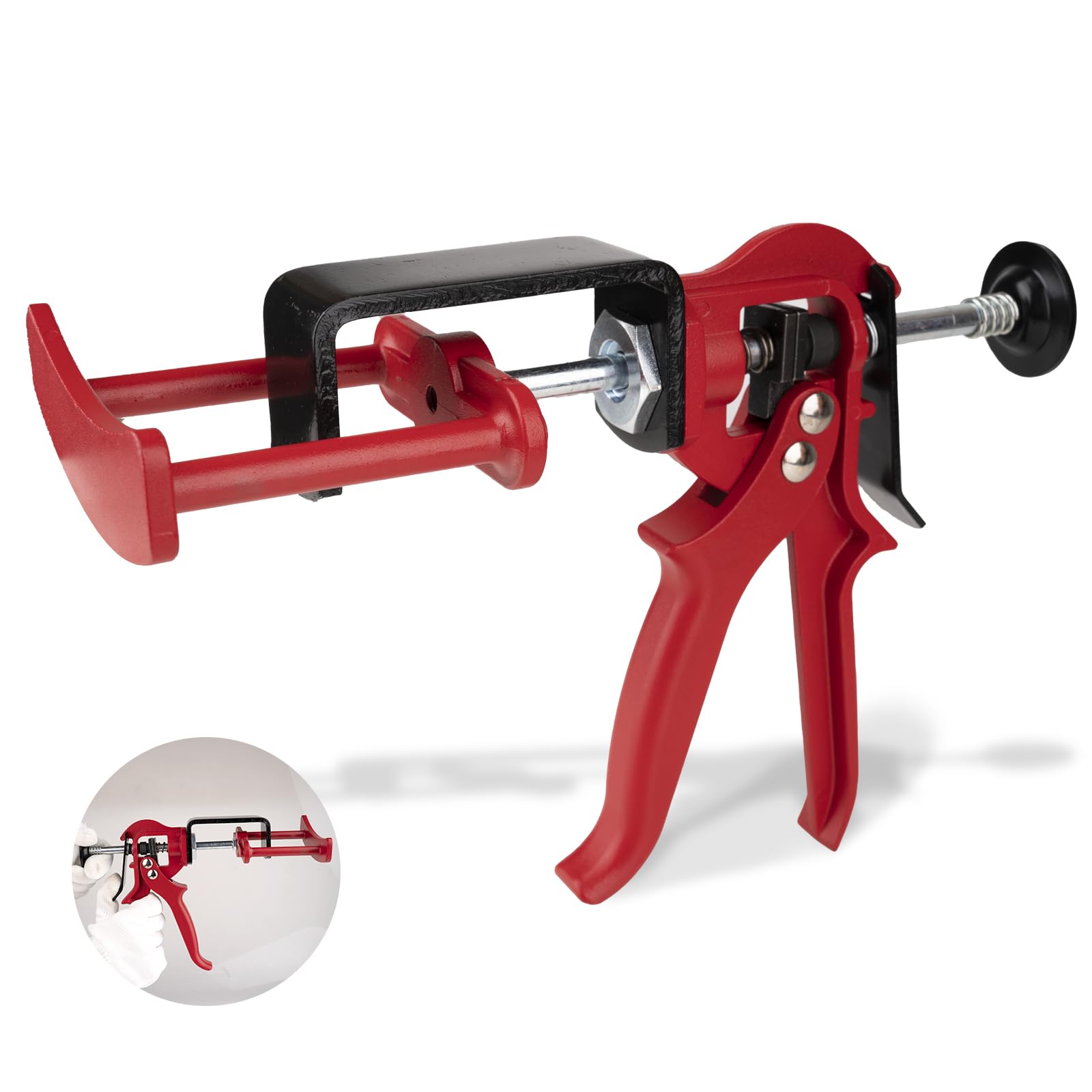 Defabee front view of caliper compressor showing compact design and reliable performance