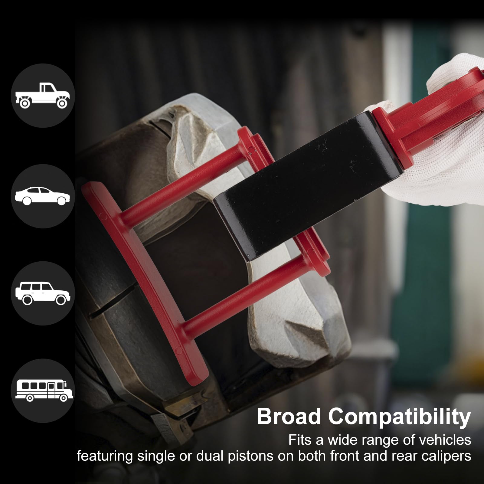 Defabee lifestyle garage setting demonstrating easy DIY brake service efficiency