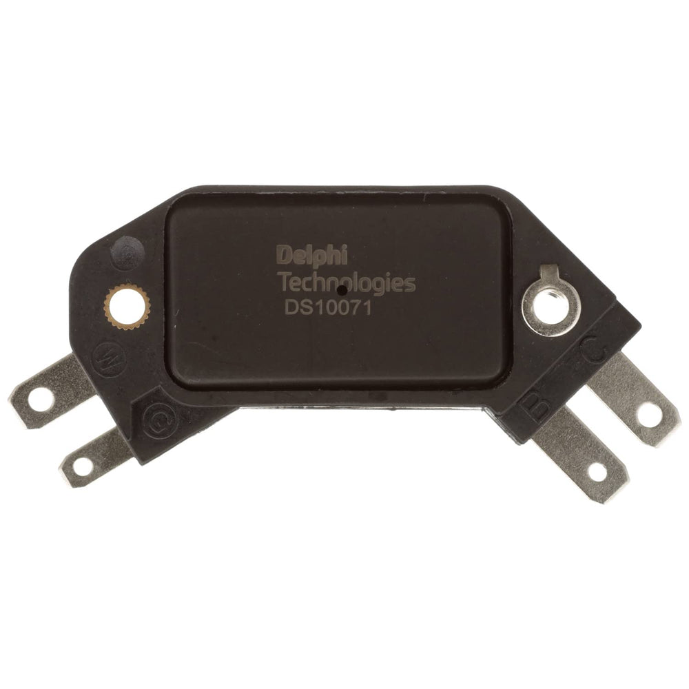 Delphi DS10071 mounting flange illustrating secure vehicle attachment