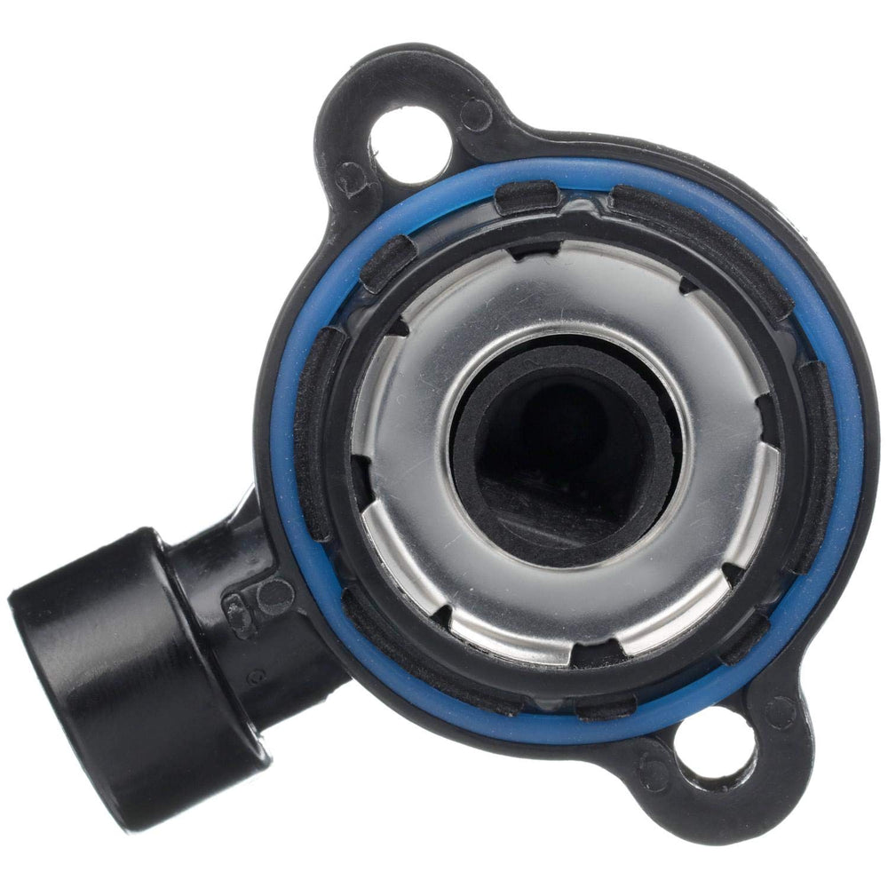 Delphi throttle position sensor connector close-up for secure electrical connection