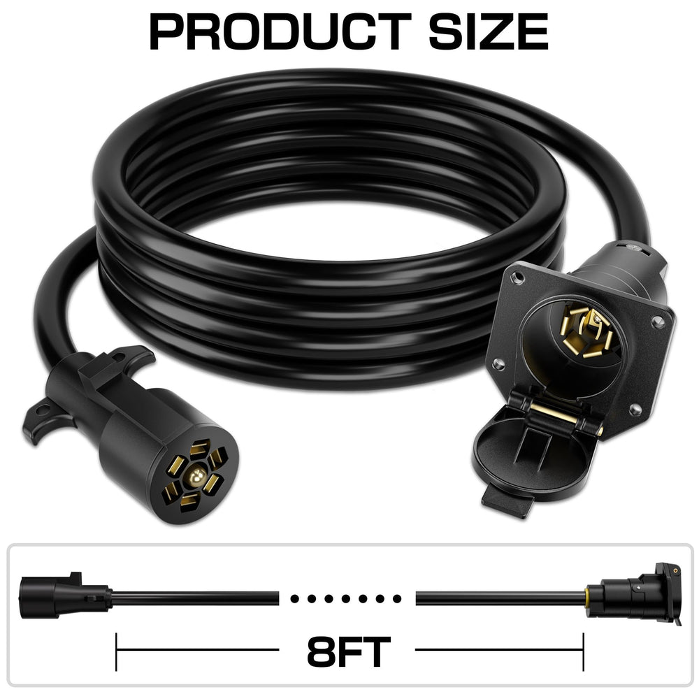 Deluwire double prong terminals close-up highlighting reliable contact