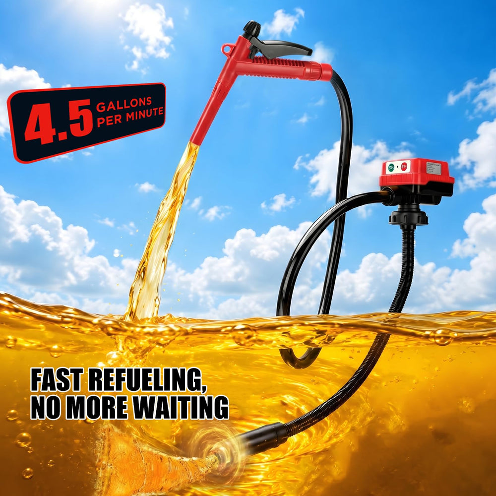 DEMAKIMI pump refueling a boat to illustrate rapid refueling on watercraft