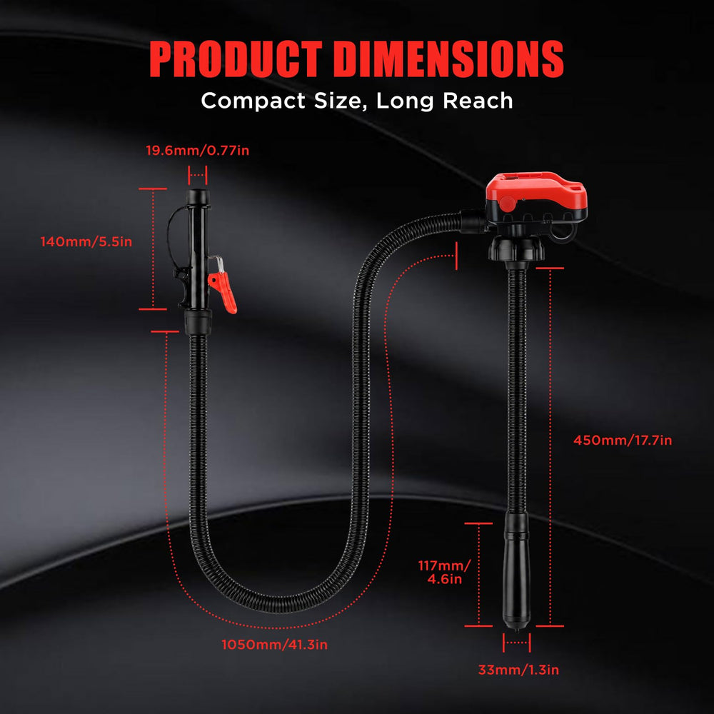 DEMAKIMI beside a one-gallon jug to show compact size and transportability