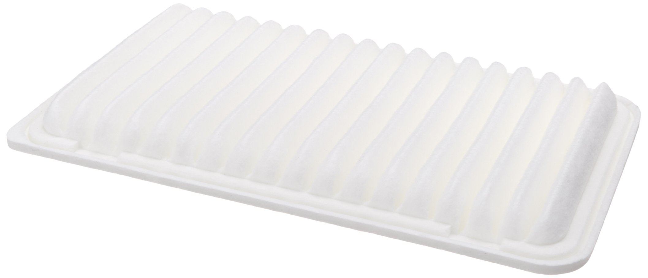 Denso front view of filter showing fit and clean media benefit