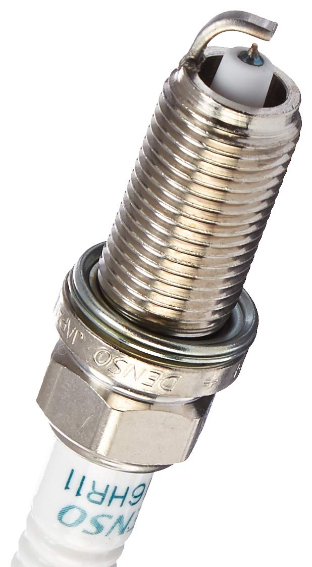 DENSO close-up of SK16HR11 iridium electrode highlighting durability and precision