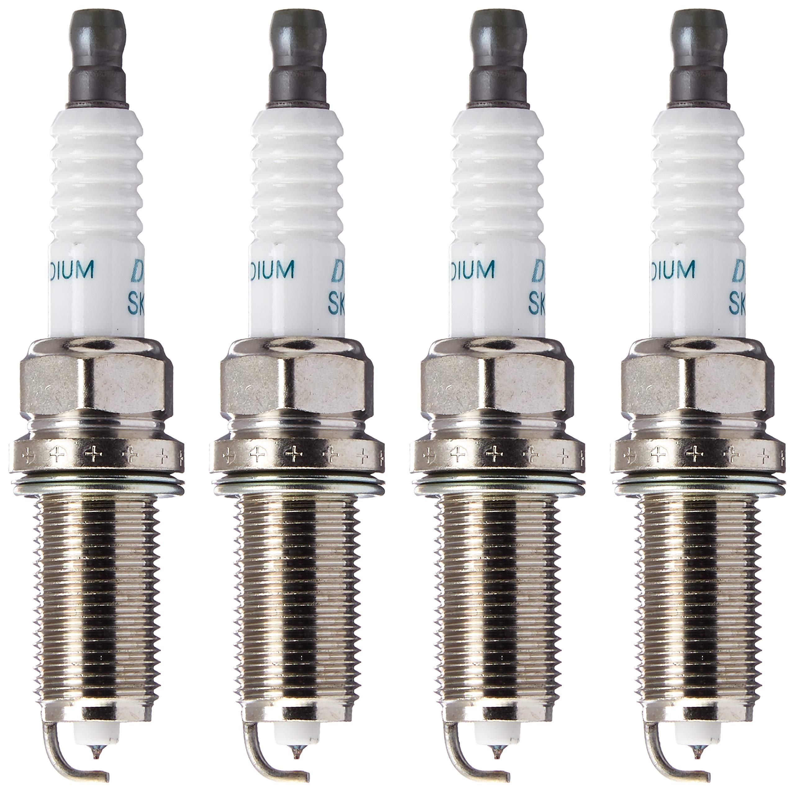 DENSO 3417 four-pack front packaging showing new iridium plugs and part number