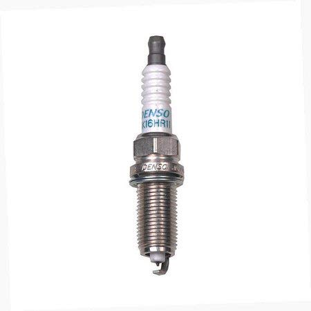 Denso 3417 spark plug front packaging showing brand and part number benefits