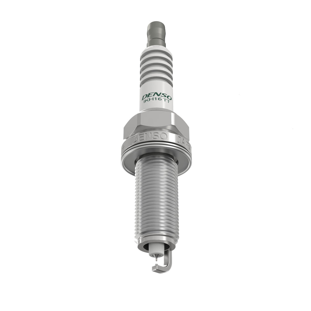 Macro view of the Denso iridium needle tip showing improved ignitability benefit