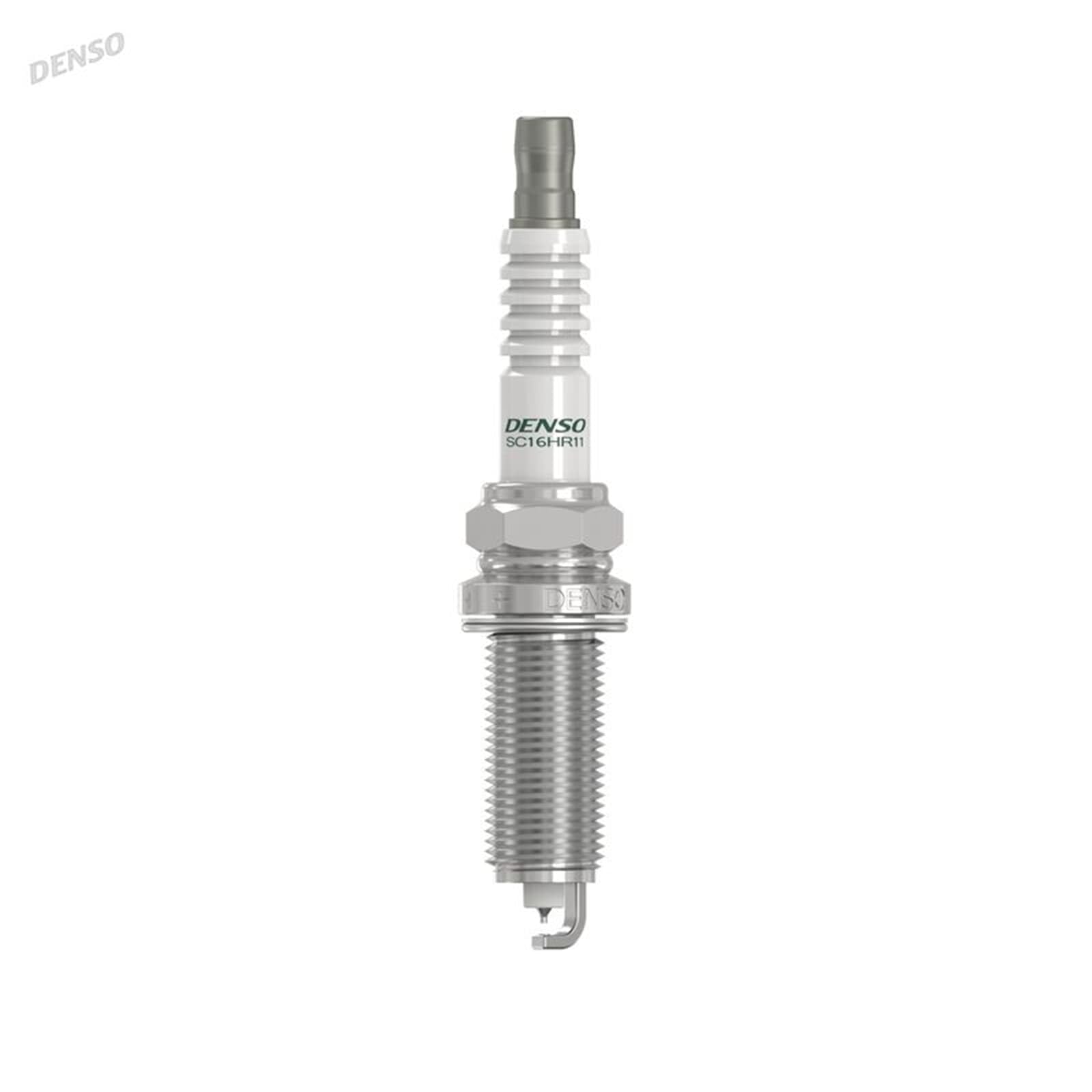 Denso spark plug installed in engine cylinder showing reliable fit and performance benefit