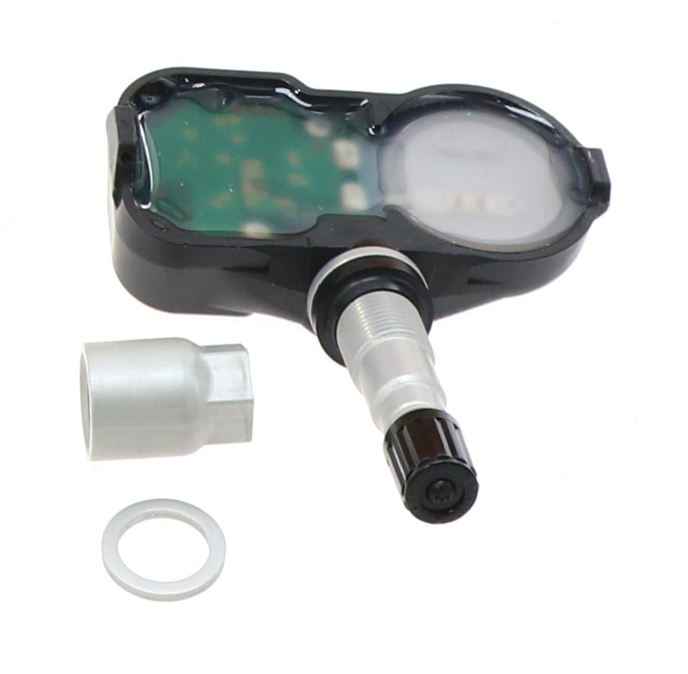 Denso sensor valve close-up showing hardware and seal for leak prevention