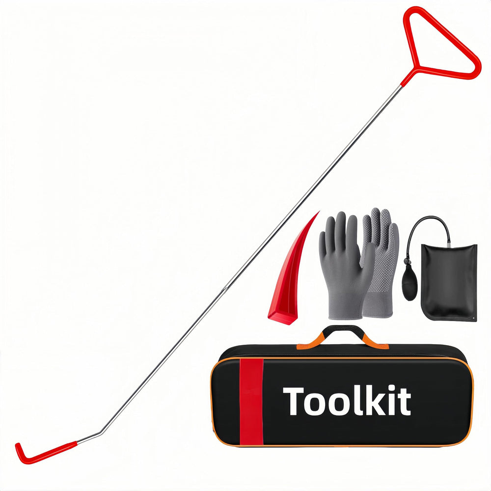DENWAY next to a hand for scale showing lightweight ergonomic size
