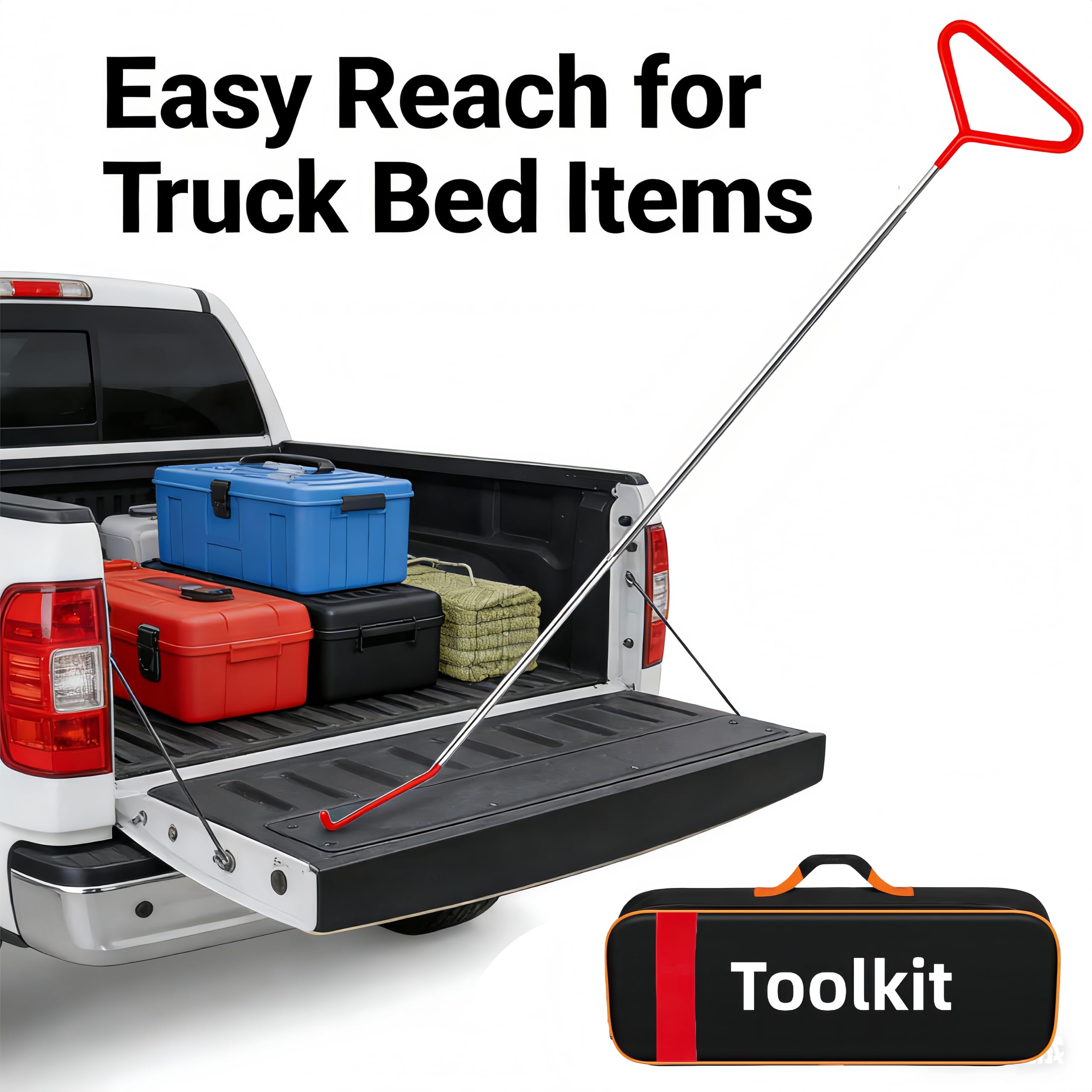 DENWAY open storage bag with organized tools for quick access benefit