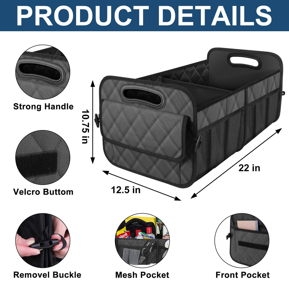 Deosk reinforced handle detail showing sturdy grips for safe carrying