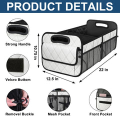 Deosk reinforced handle detail displaying sturdy lift and carrying benefit