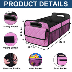 Deosk reinforced handle detail demonstrating sturdy carrying support