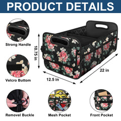 Deosk reinforced handles detail for easy lifting and secure carrying