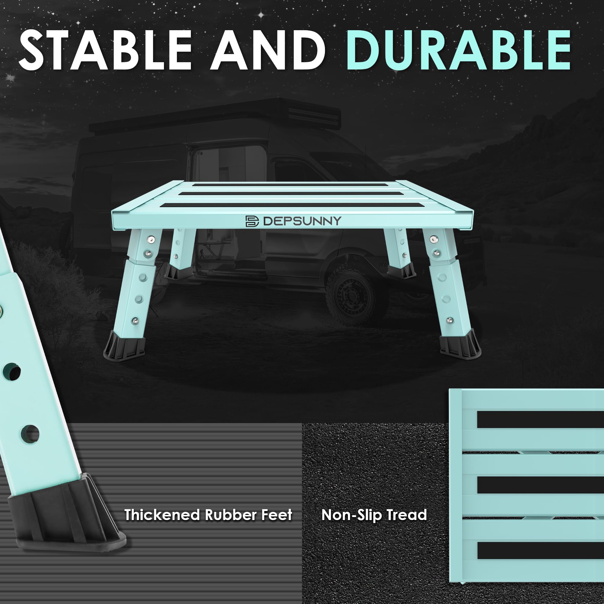 DEPSUNNY folded flat for compact storage, easy packing for travel benefit