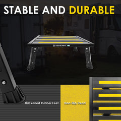 DEPSUNNY folded flat for compact storage and effortless portability