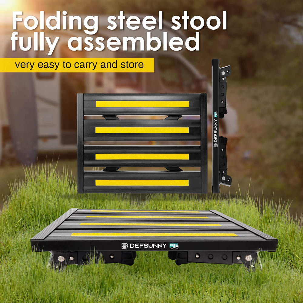 DEPSUNNY detail of leg locking mechanism for secure height adjustment