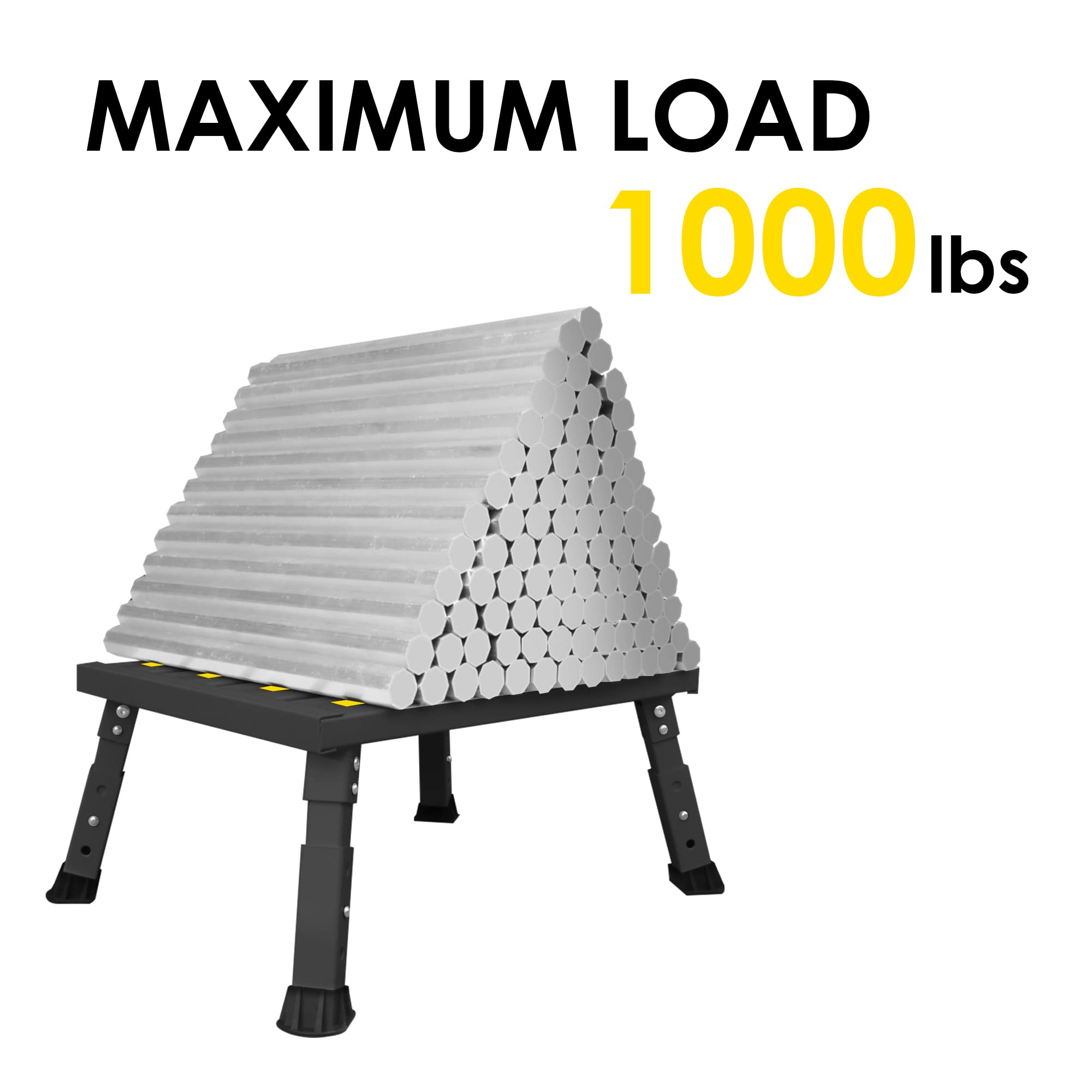 DEPSUNNY welded aluminum frame close-up highlighting durable construction