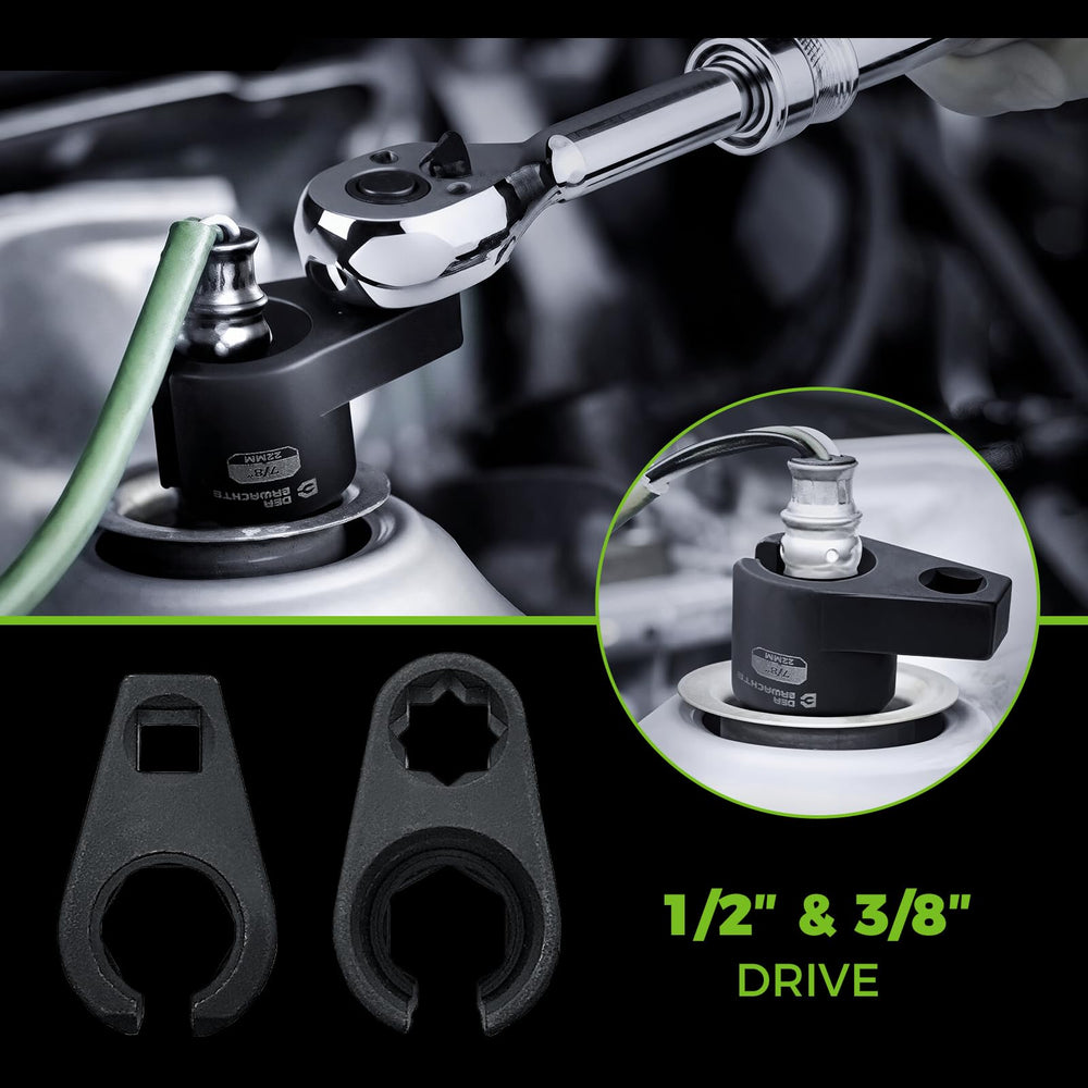 Der Erwachte threaded chasers close-up restoring damaged sensor threads cleanly