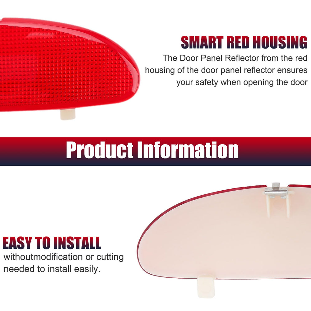 DERI reflector next to ruler showing accurate dimensions for fitment