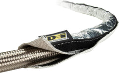 Design Engineering close-up of fiberglass core texture, high-temperature insulation benefit