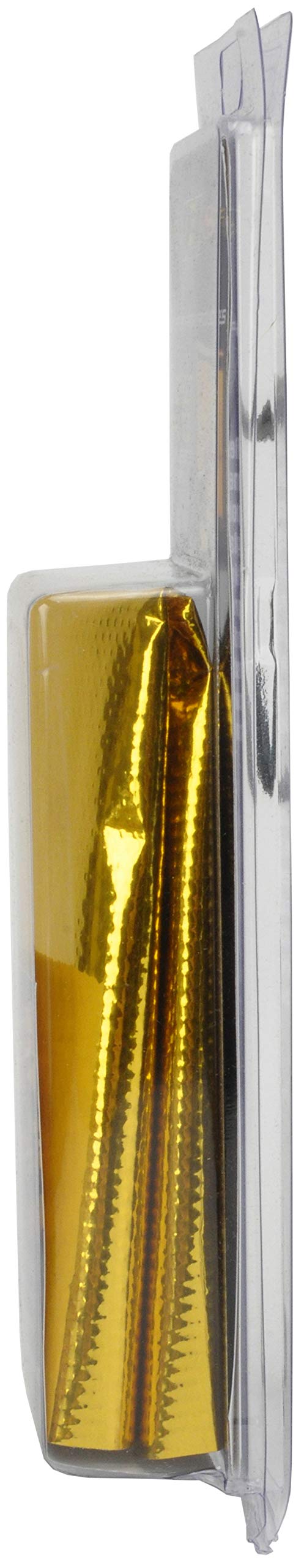 Design Engineering Reflect-A-Gold roll beside sheet showing available format and versatility benefit
