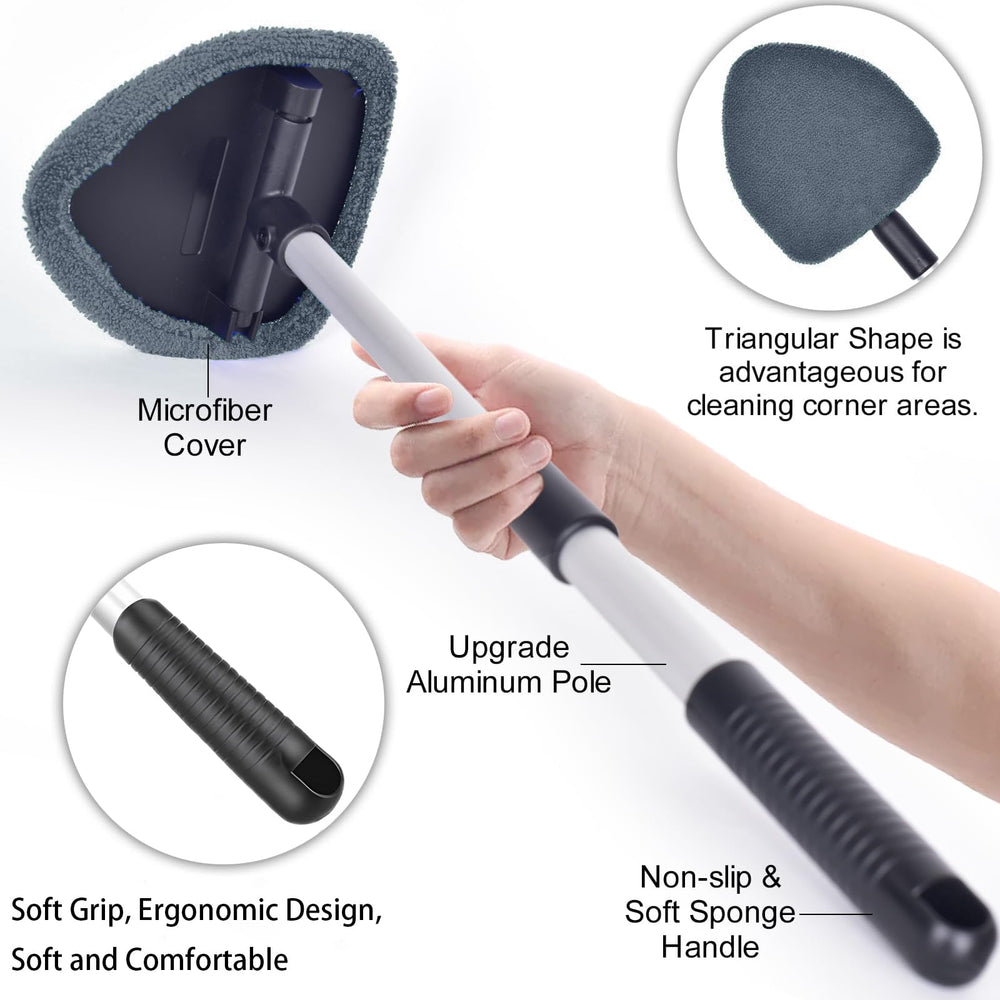 desin microfiber pad closeup showing absorbent texture for streak-free cleaning