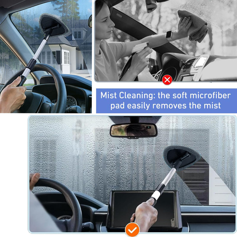 desin outdoor exterior cleaning on car windshield for faster results