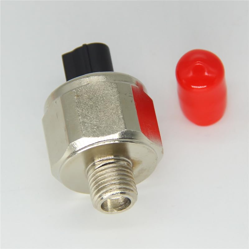 DEUJFIZU knock sensor next to coin showing scale and easy replacement benefit