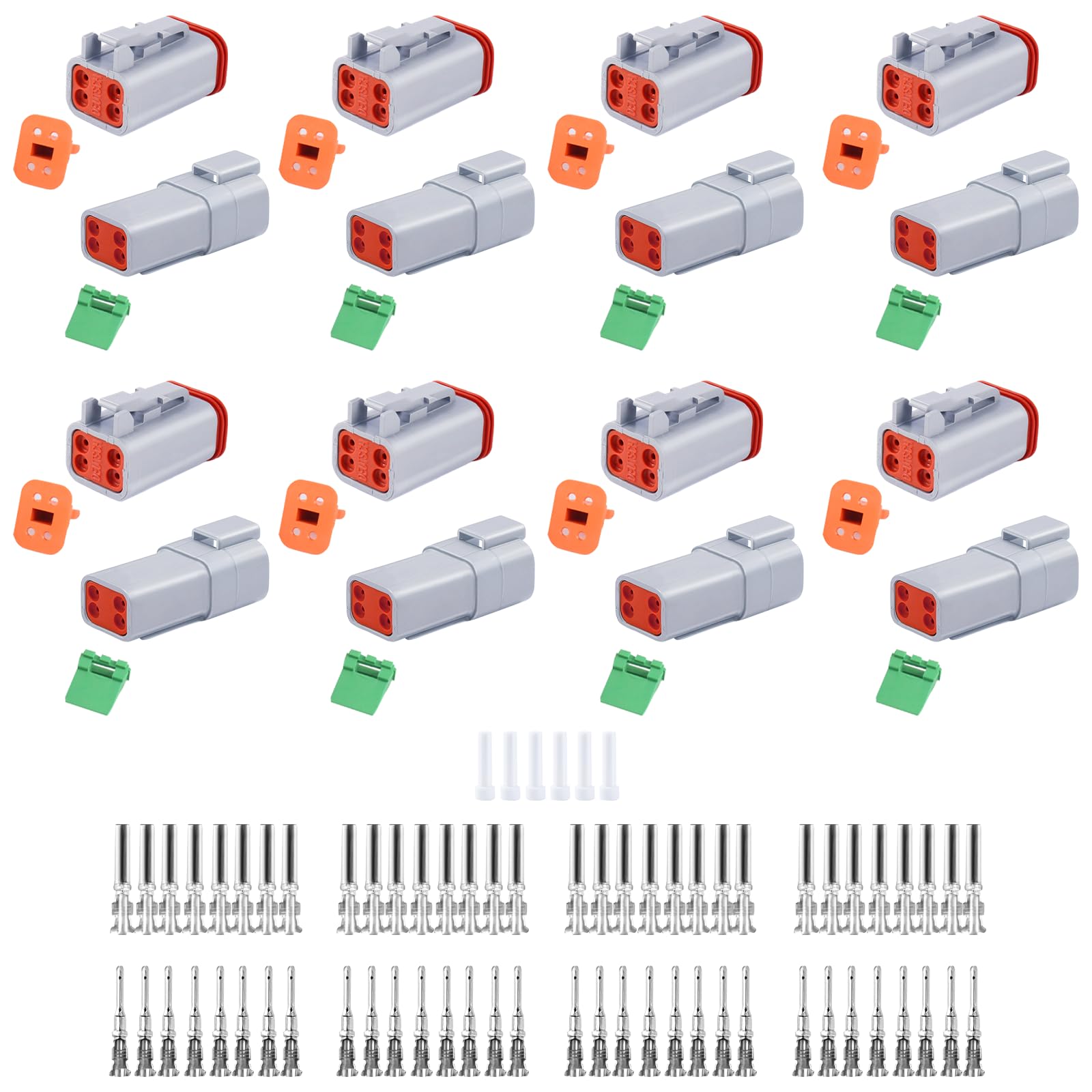 Deutusacc front packaging showing 4-pin kit and quick identification benefit