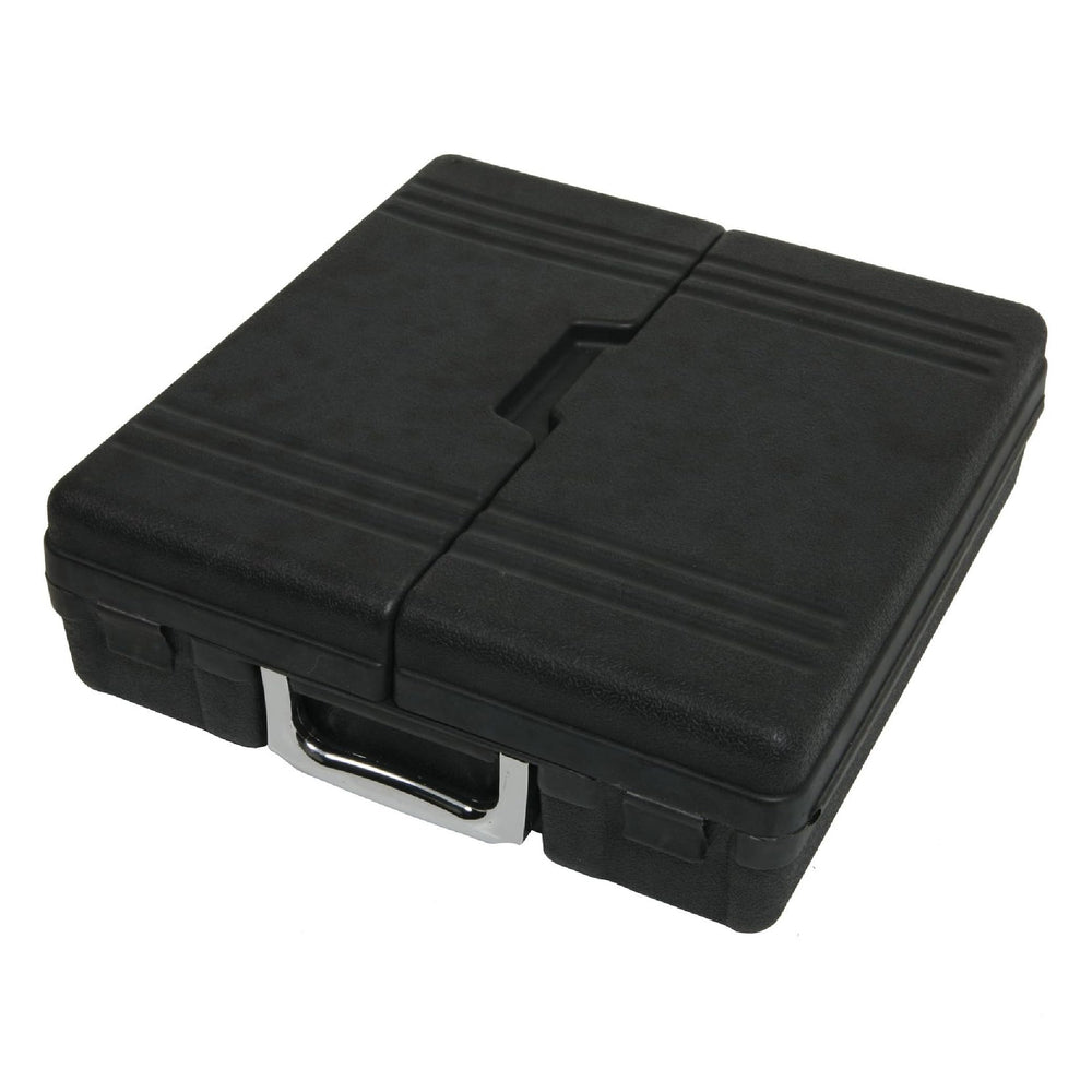 DeVilbiss StartingLine blow-molded case open showing protected transport