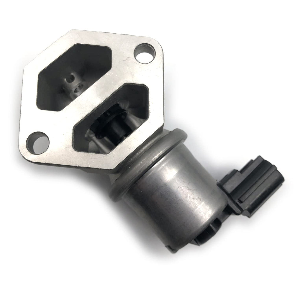 DEVMO IAC valve installed on intake manifold demonstrating correct in-use positioning