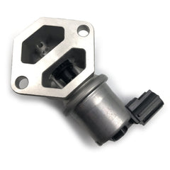 DEVMO IAC valve installed on intake manifold demonstrating correct in-use positioning