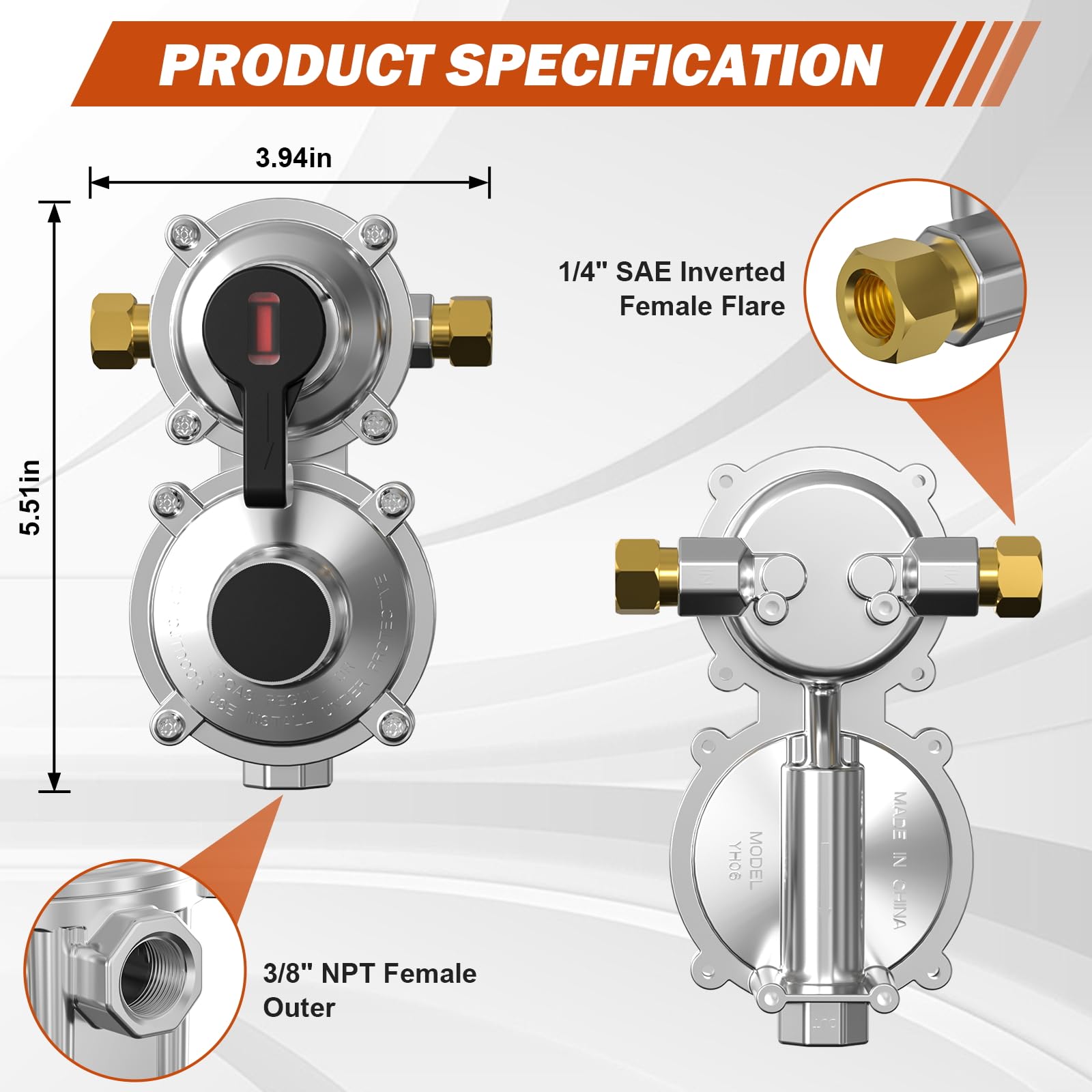 Devvicoo installation kit with wrench and sealing tape for straightforward on-site setup