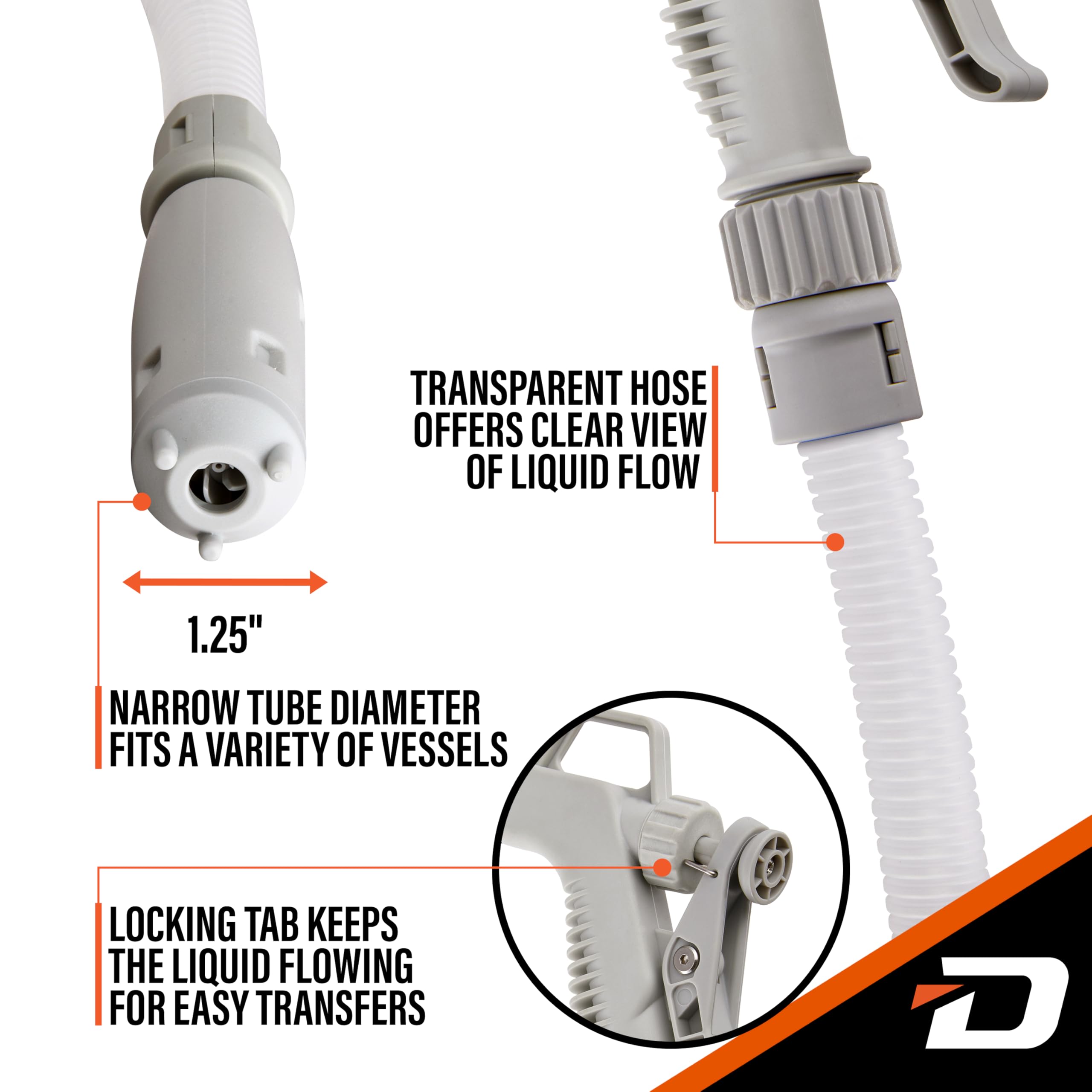 DeWay adapters and can connections illustrating multi-brand compatibility
