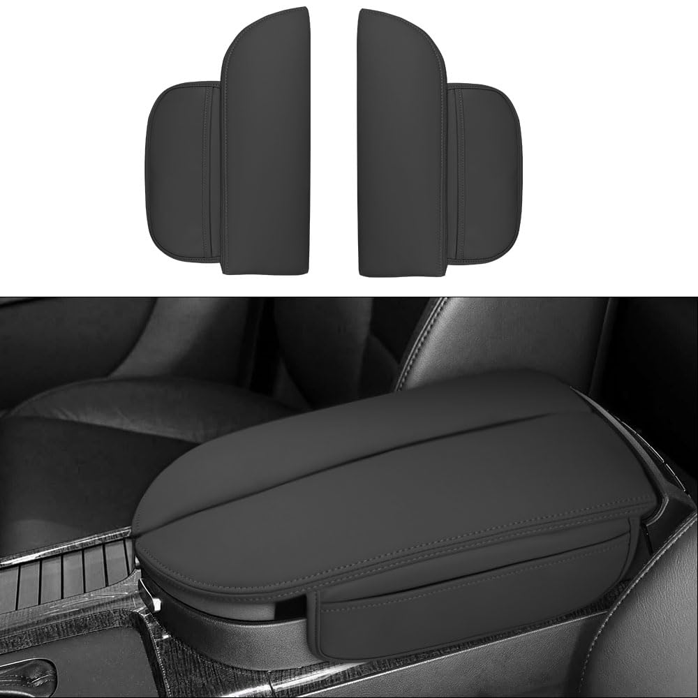DEYTOP front view of center console cover showing full coverage and neat fit