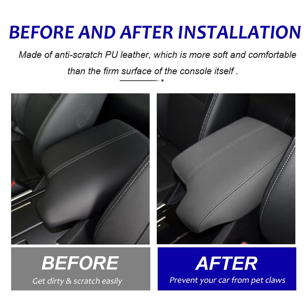 DEYTOP side profile installed on Accord console showing secure wrap fit