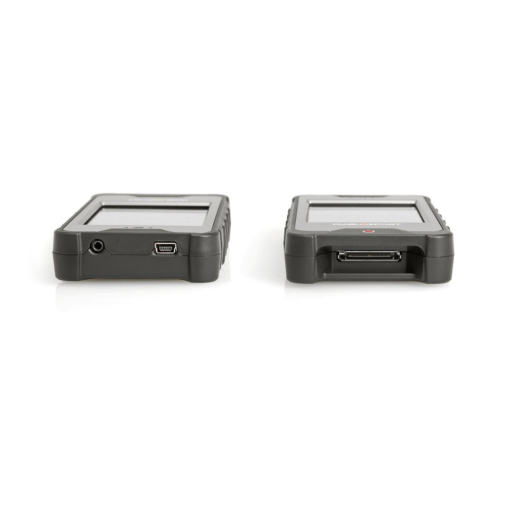 DIABLOSPORT connected to OBD-II port demonstrating plug-and-play installation benefit