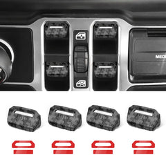DIAMOOKY front view of four switch covers showing fit and finish benefit