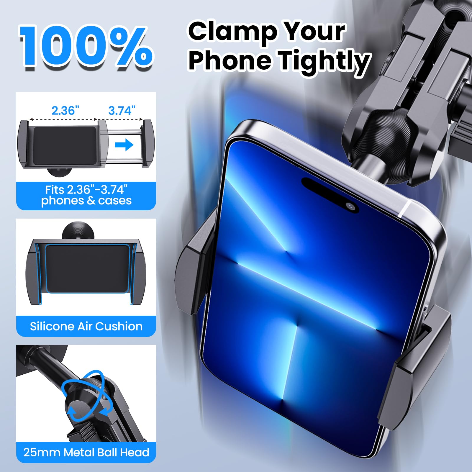 DIAMOOKY included screws and screwdriver for easy, correct installation