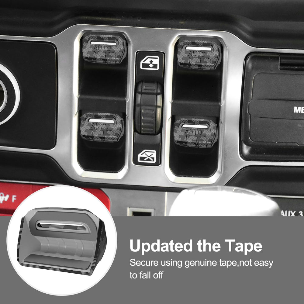 DIAMOOKY in Jeep interior lifestyle shot conveying quick aesthetic upgrade