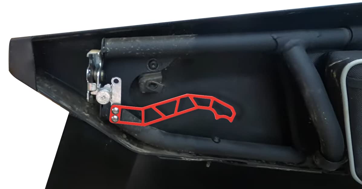 Dicater handle beside hand demonstrating size and ergonomic lift