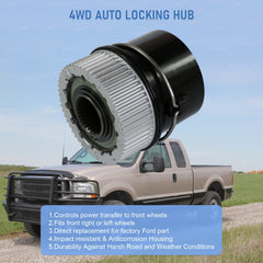 DICMIC hub close-up clutch detail illustrating durable internal locking mechanism
