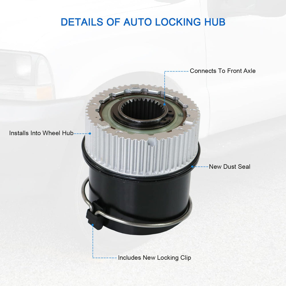DICMIC hub retaining ring and hardware showing replacement parts included